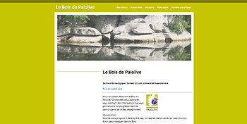 Lien vers le site Le bois de Païolive